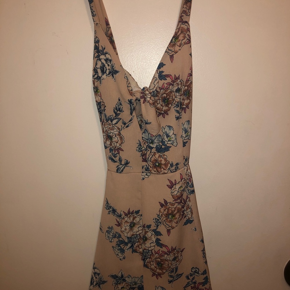 floral flowy romper